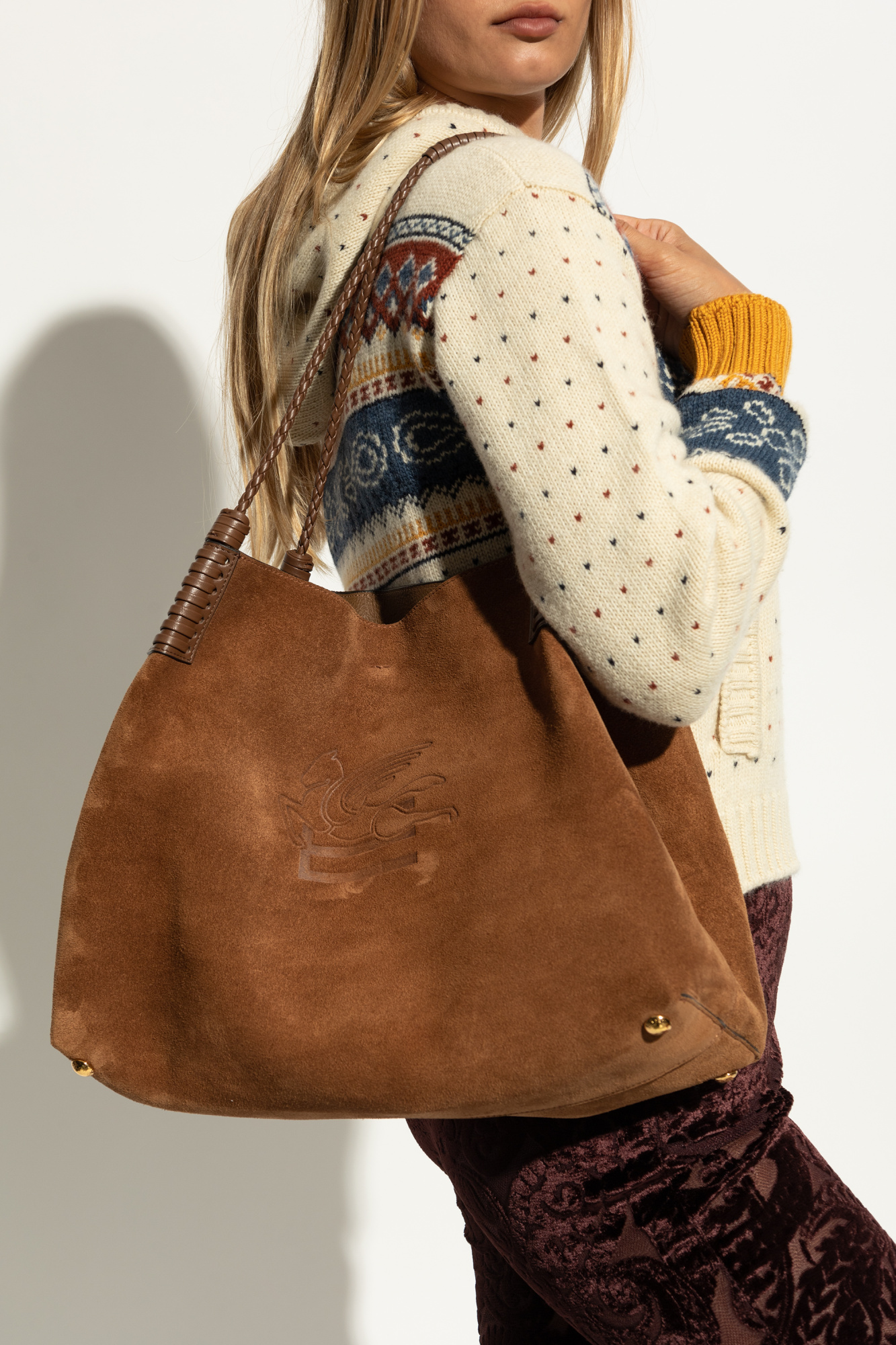 ★関税込み★ ETRO Suede Shoulder Bag Etro Shoulder bag | Women's Bags | Vitkac